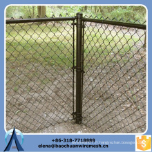 Clôture de maillage d&#39;occasion à vendre, clôture de jardin en chaîne, clôture de maillage à faible prix